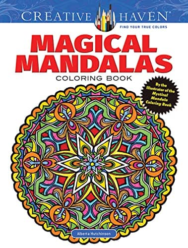 Creative Haven Magical Mandalas Coloring Book cover