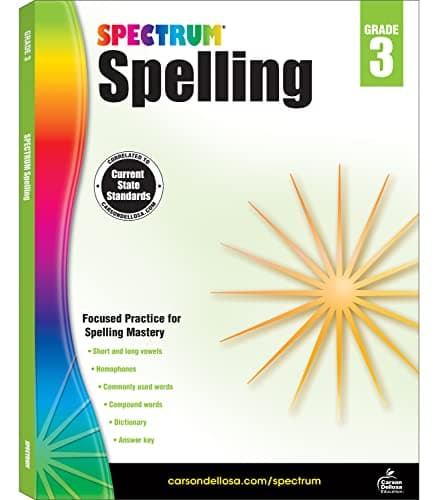 Spectrum Spelling, Grade 3 cover
