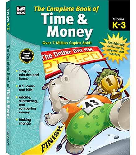The Complete Book of Time and Money, Grades K–3 cover