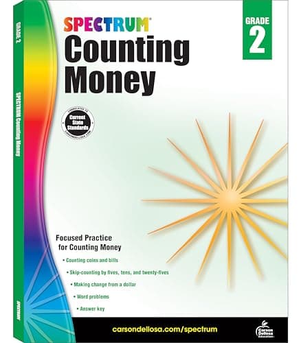 Spectrum Counting Money, Grade 2 cover